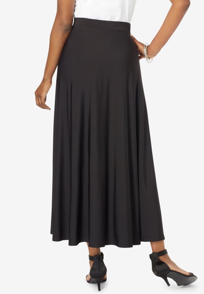 Ultrasmooth&reg; Fabric Maxi Skirt image number 1