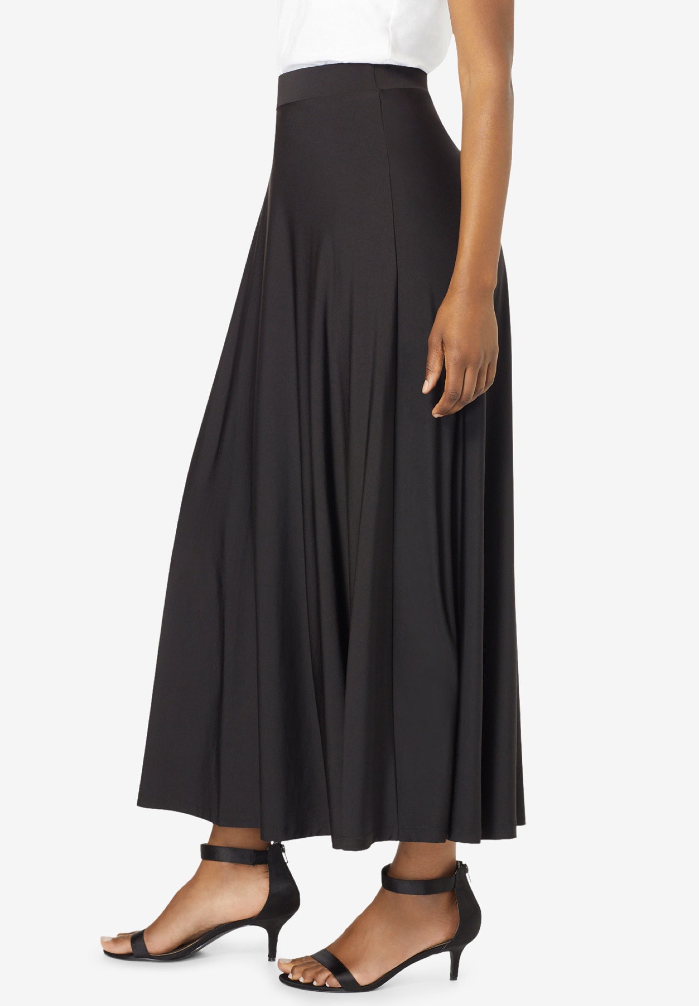 Ultrasmooth&reg; Fabric Maxi Skirt image number 2
