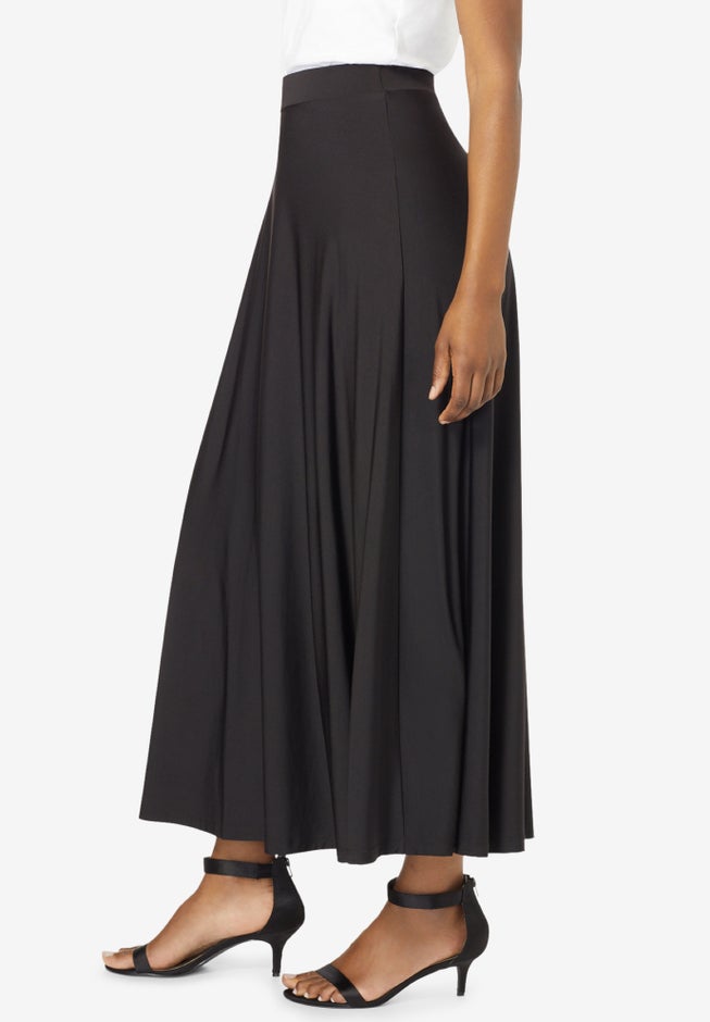 Ultrasmooth&reg; Fabric Maxi Skirt image number 2