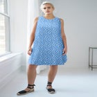 Sleeveless Shift Dress image number null