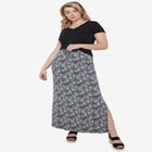 Knit Maxi Skirt image number null