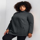 Emily Jacquard Texture Knit Tunic image number 0