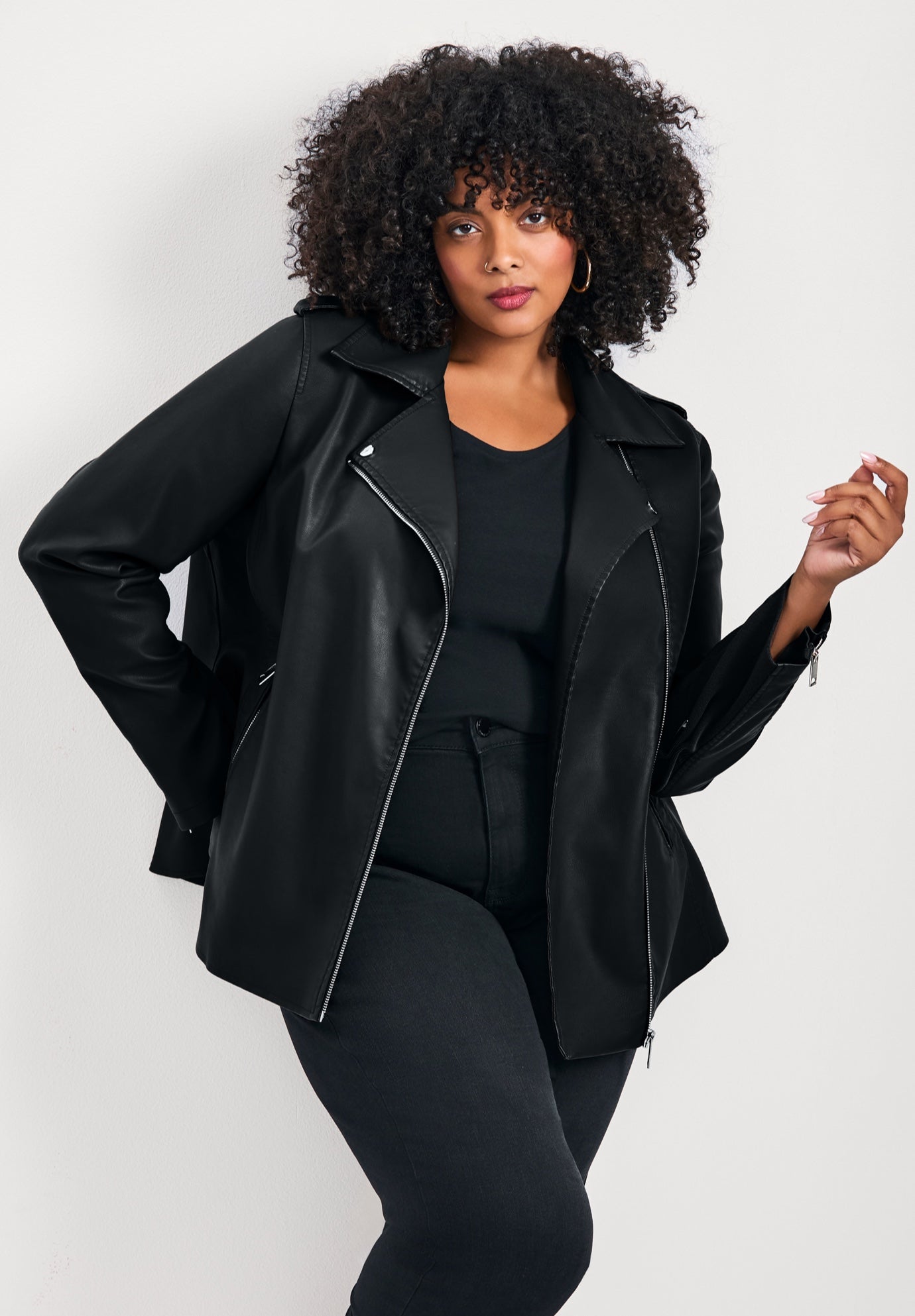 Jane Vegan Leather Jacket image number 0