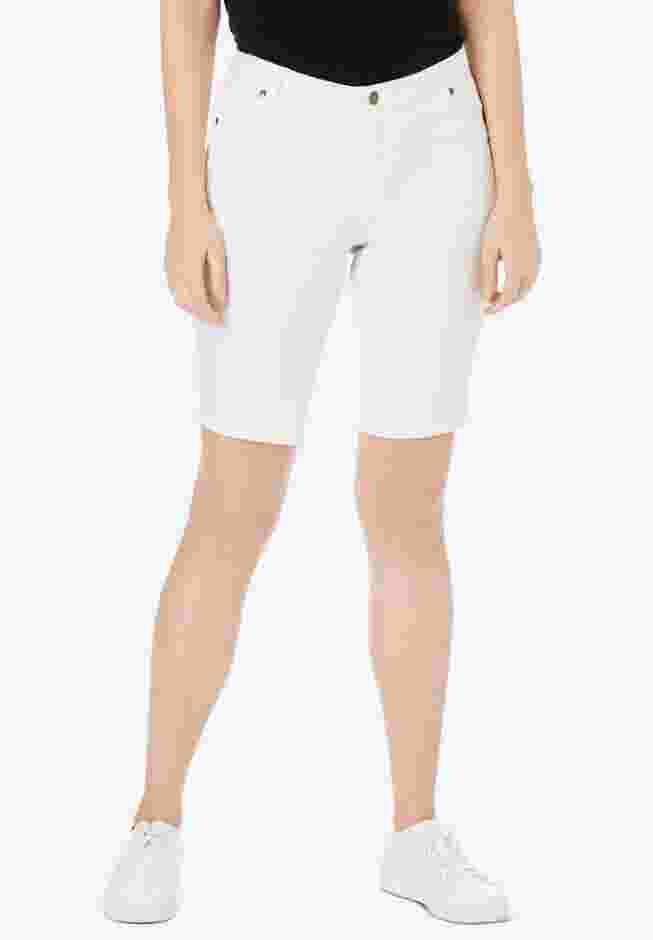 True Fit Stretch Denim Bermuda Short image number 0