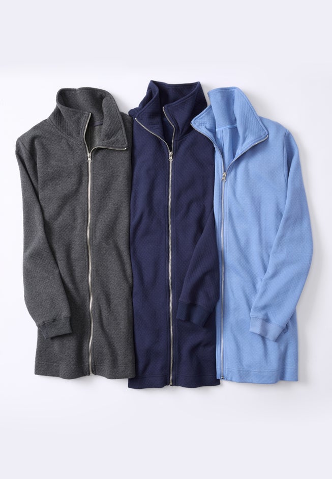 Quilted Knit Jacket image number 1