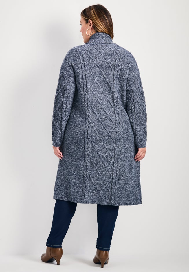 Paris Longline Cable Cardi image number 1
