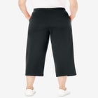 Sport-Knit Pull-On Capri Pants image number null