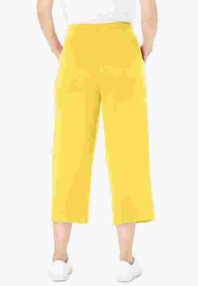 Sport-Knit Pull-On Capri Pants image number 1
