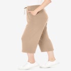 Sport-Knit Pull-On Capri Pants image number null