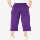 Sport-Knit Pull-On Capri Pants image number null