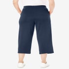 Sport-Knit Pull-On Capri Pants image number null