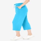 Sport-Knit Pull-On Capri Pants image number null