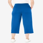 Sport-Knit Pull-On Capri Pants image number null