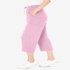 Sport-Knit Pull-On Capri Pants image number null