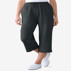 Sport-Knit Pull-On Capri Pants image number null