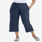 Sport-Knit Pull-On Capri Pants image number null