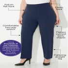 Refined Pull-On Curvy Pant image number null