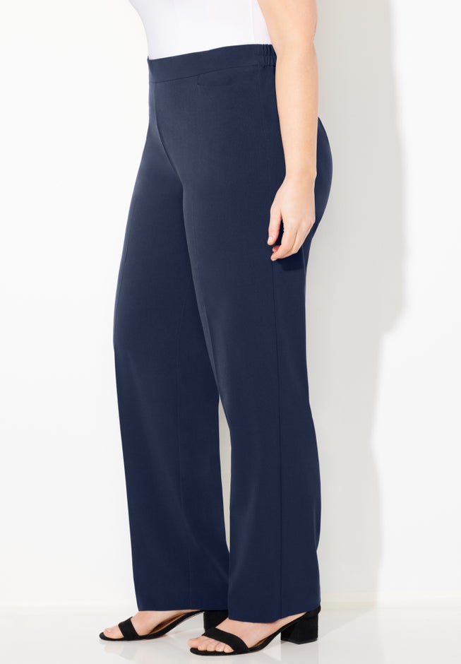 Refined Pull-On Curvy Pant image number 4
