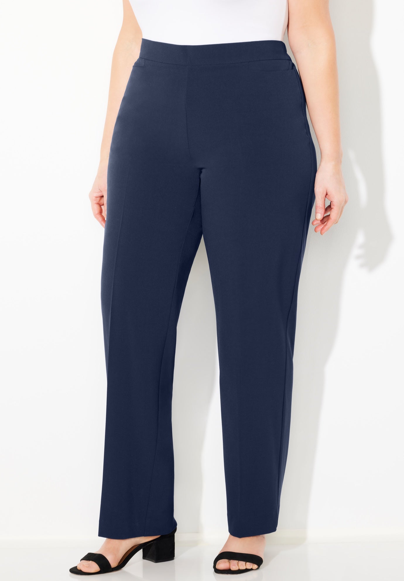 Refined Pull-On Curvy Pant image number 0