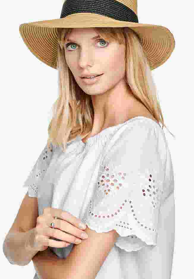 Straw Panama Hat image number 1