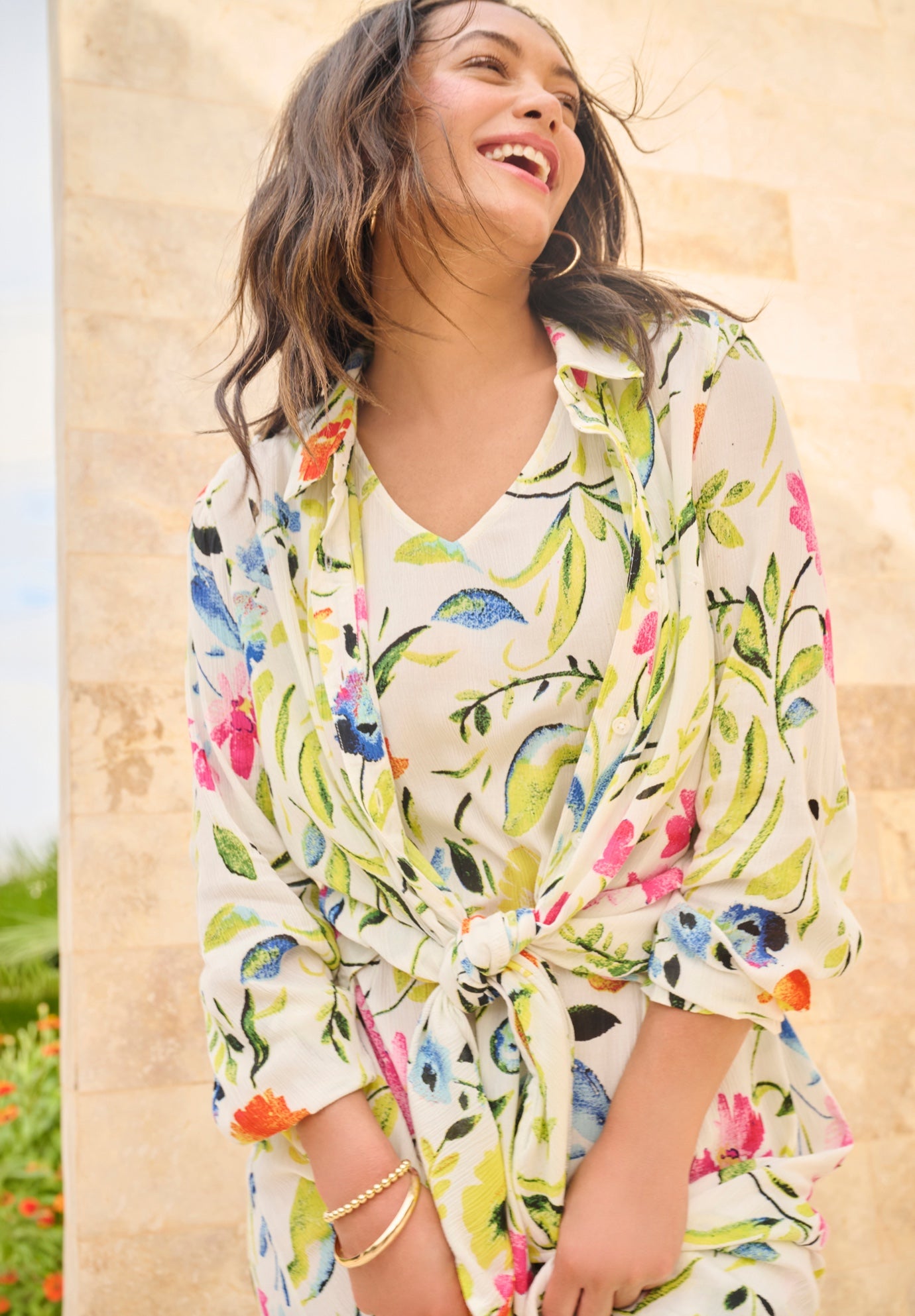 Sleeveless Crinkle Dress image number 1
