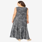 Sleeveless Crinkle Dress image number null