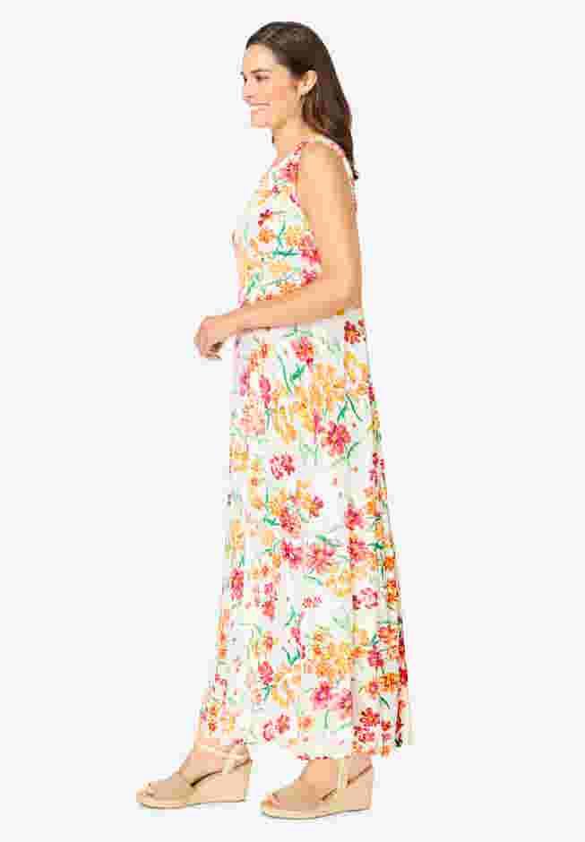 Sleeveless Crinkle Dress image number 2