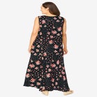 Sleeveless Crinkle Dress image number null