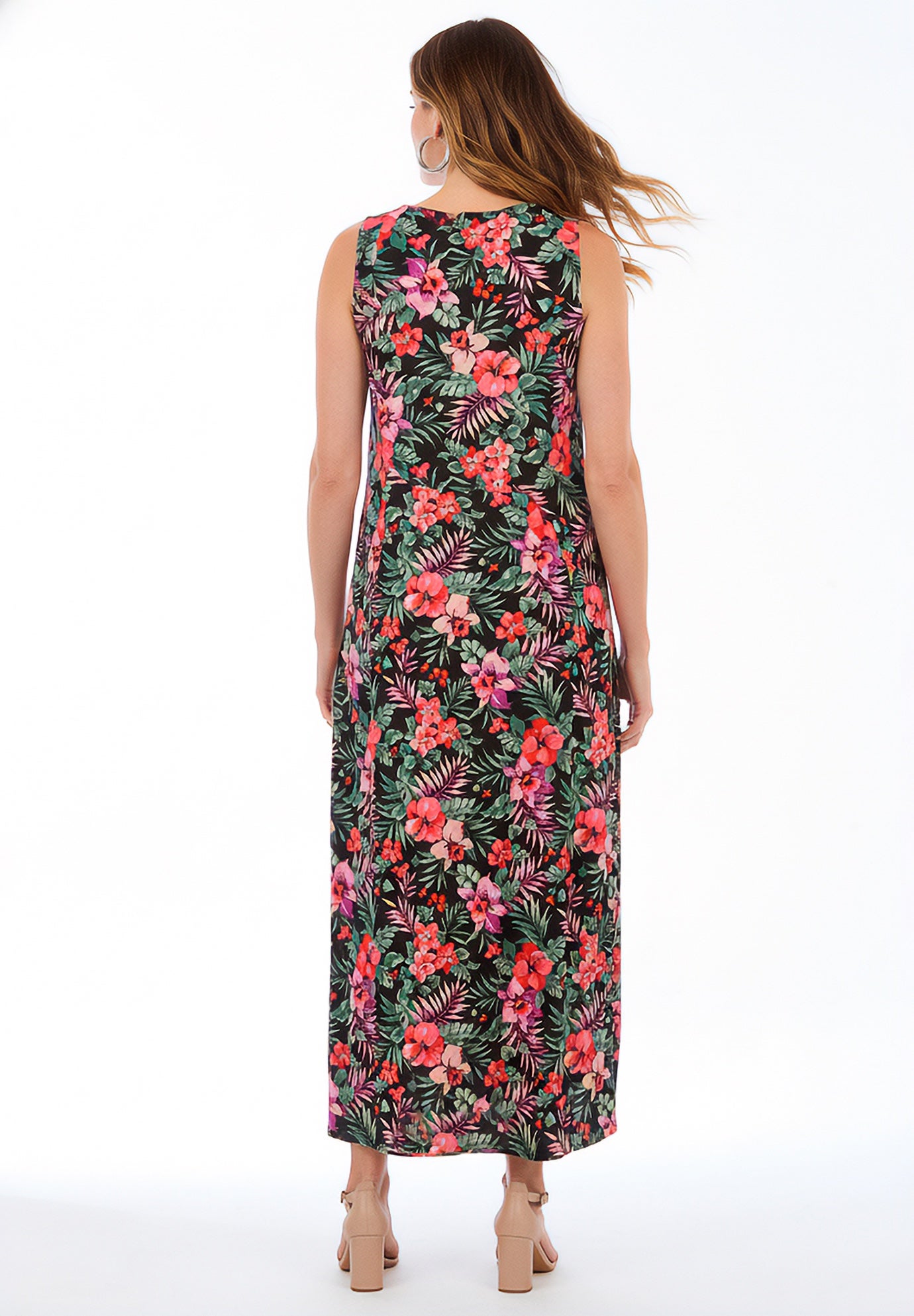 Sleeveless Crinkle Dress image number 2