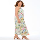 Sleeveless Crinkle Dress image number null