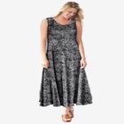 Sleeveless Crinkle Dress image number null