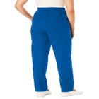 Seersucker Pull-on Elastic-Waist Pants image number null