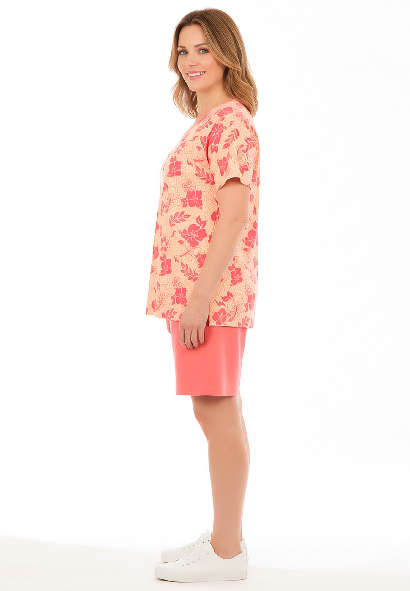 2-Piece Knit Tee and Short Set image number 2