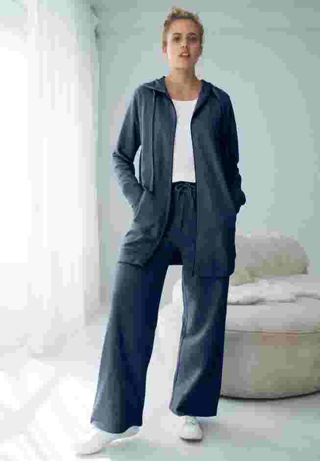 Wide Leg French Terry Sweatpant image number 0