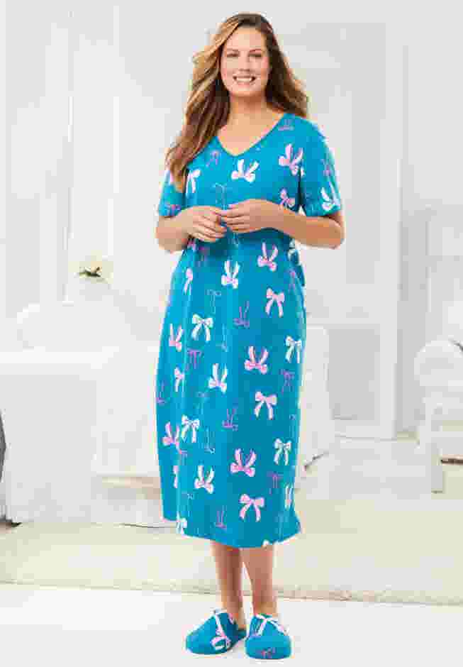 Long Print Sleepshirt image number 7