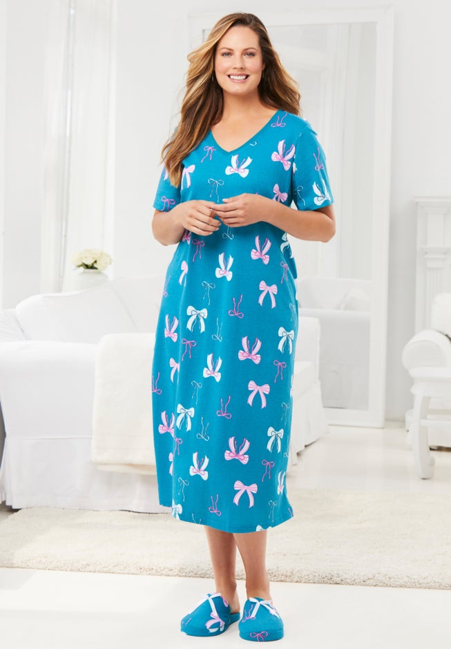 Long Print Sleepshirt image number 7