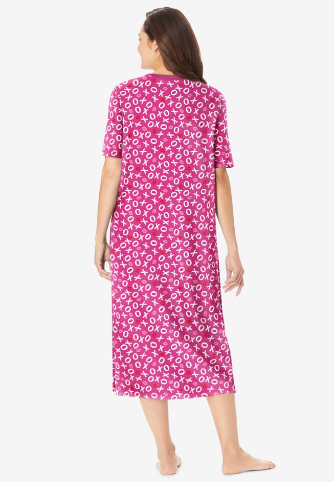 Long Print Sleepshirt image number 1