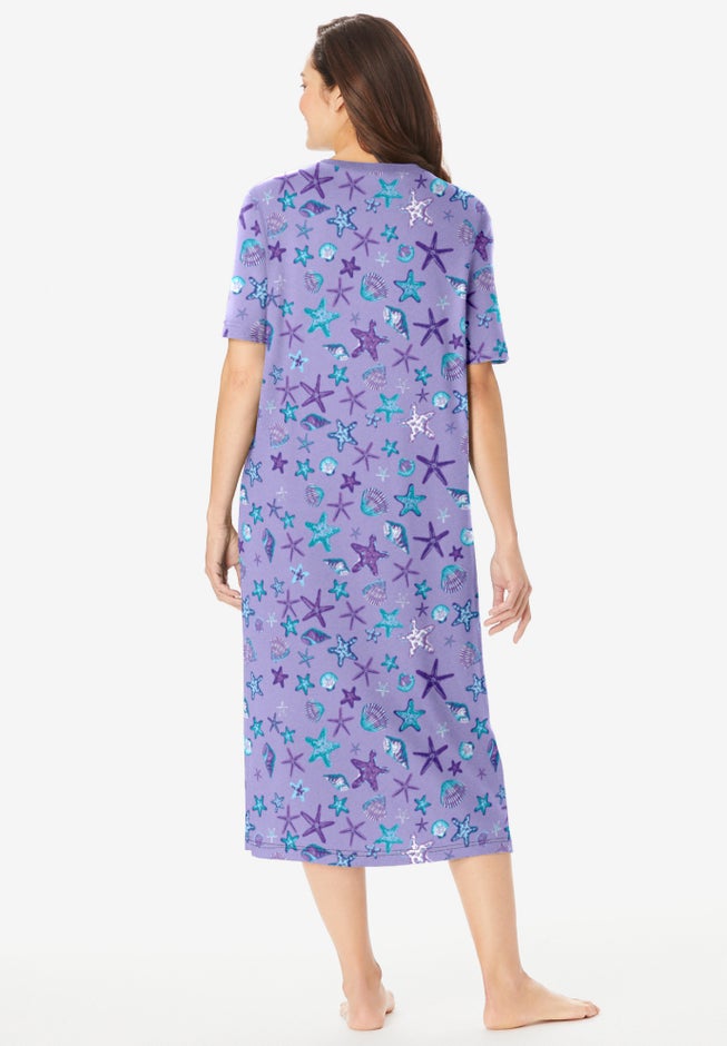 Long Print Sleepshirt image number 1