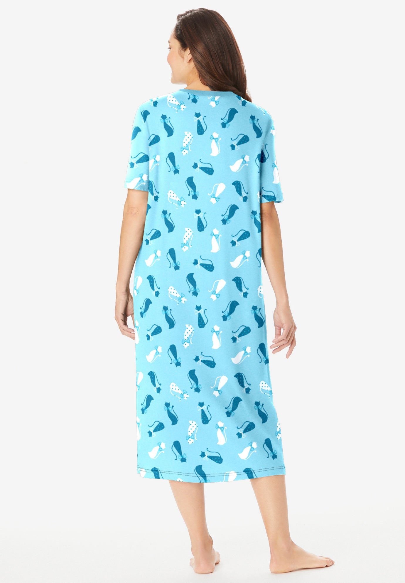 Long Print Sleepshirt image number 1