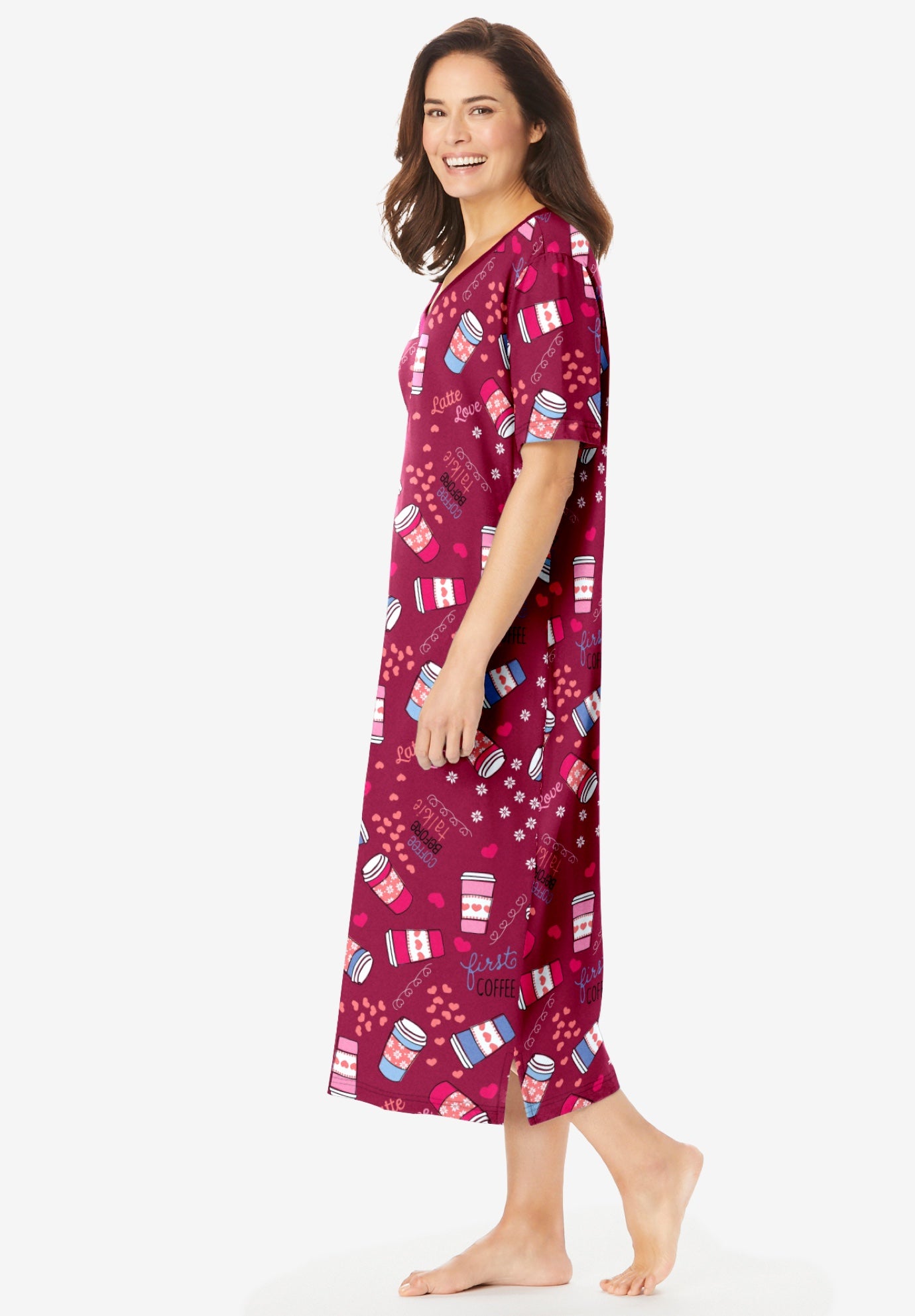Long Print Sleepshirt image number 2