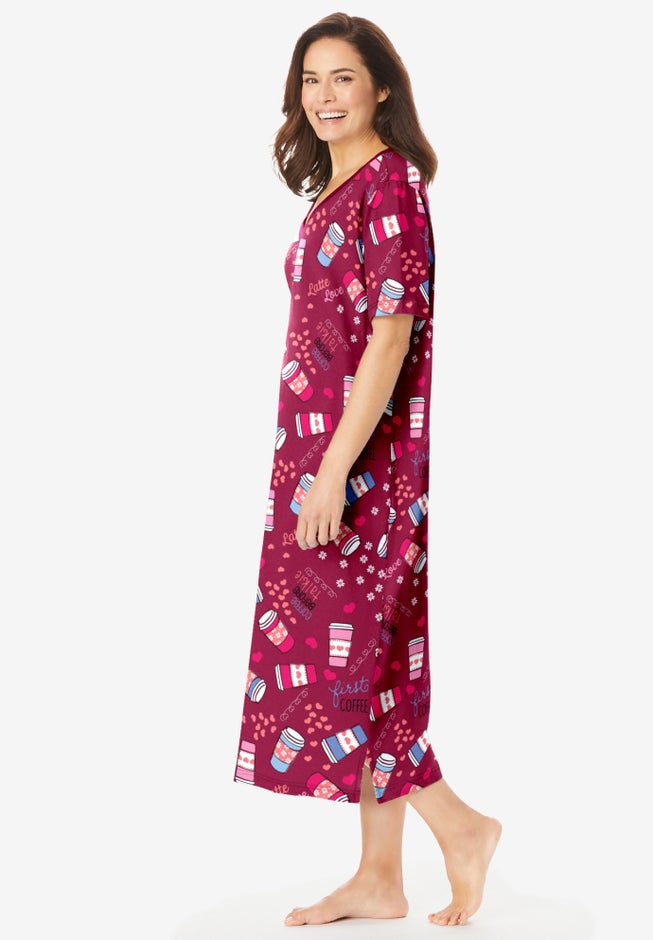 Long Print Sleepshirt image number 2