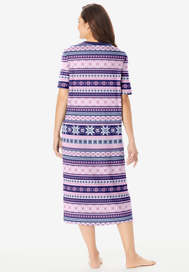 Long Print Sleepshirt image number 1