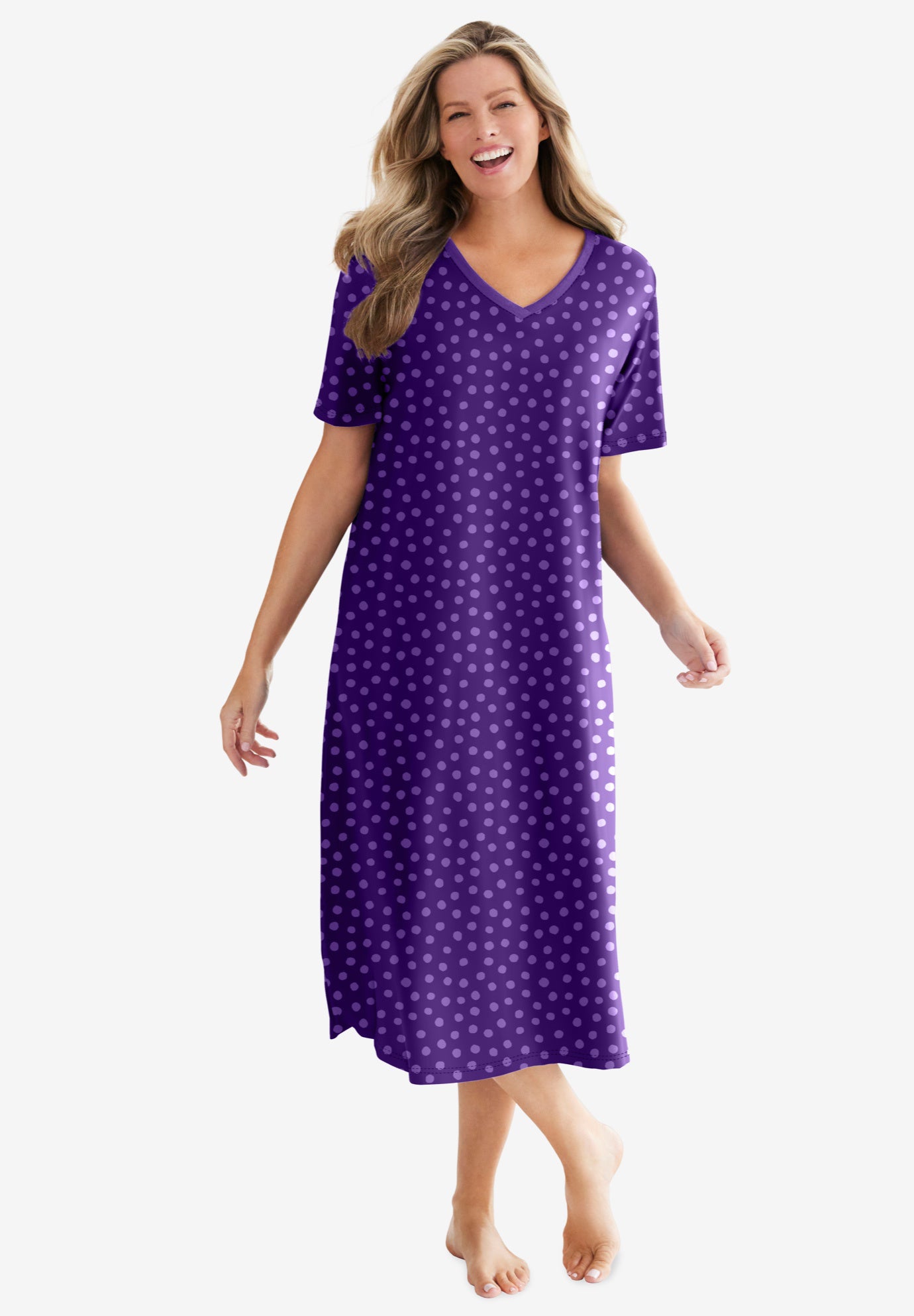 Long Print Sleepshirt image number 0