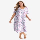 Long Print Sleepshirt image number null