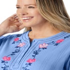 7-Day Embroidered Pointelle Tunic image number null