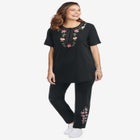 7-Day Embroidered Pointelle Tunic image number null
