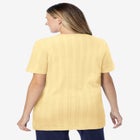 7-Day Embroidered Pointelle Tunic image number null