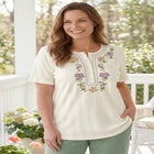 7-Day Embroidered Pointelle Tunic image number null