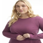 Long-Sleeve Crewneck One + Only Tee image number null