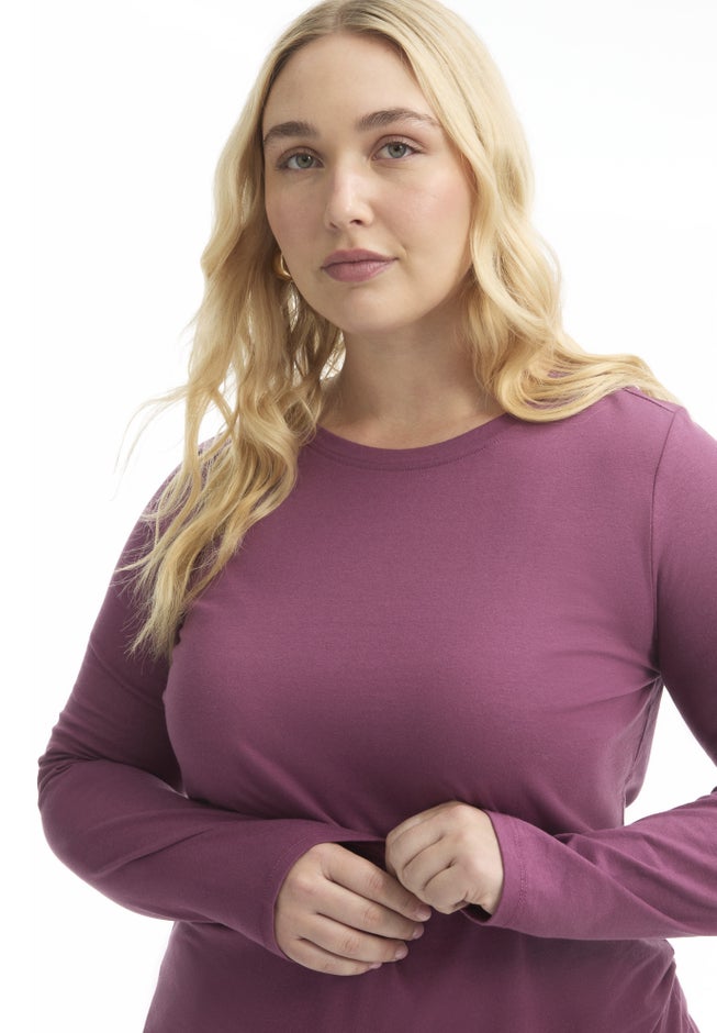 Long-Sleeve Crewneck One + Only Tee image number 2